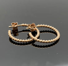 Lade das Bild in den Galerie-Viewer, Kugel Creolen Rotgold