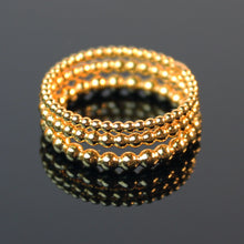 Lade das Bild in den Galerie-Viewer, Maxi Kugelring Gelbgold