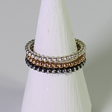 Lade das Bild in den Galerie-Viewer, Klassischer Kugelring geschwärzt